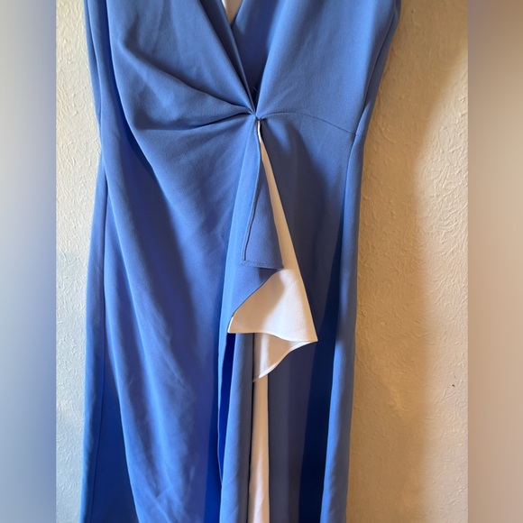 Diane Von‎ Furstenburg Blue Sleeveless Dress size 2 - Picture 4 of 7